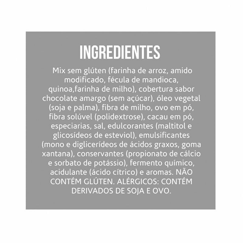 Pão de Mel Zero Açúcar, Sem Glúten e Leite Belive 45g