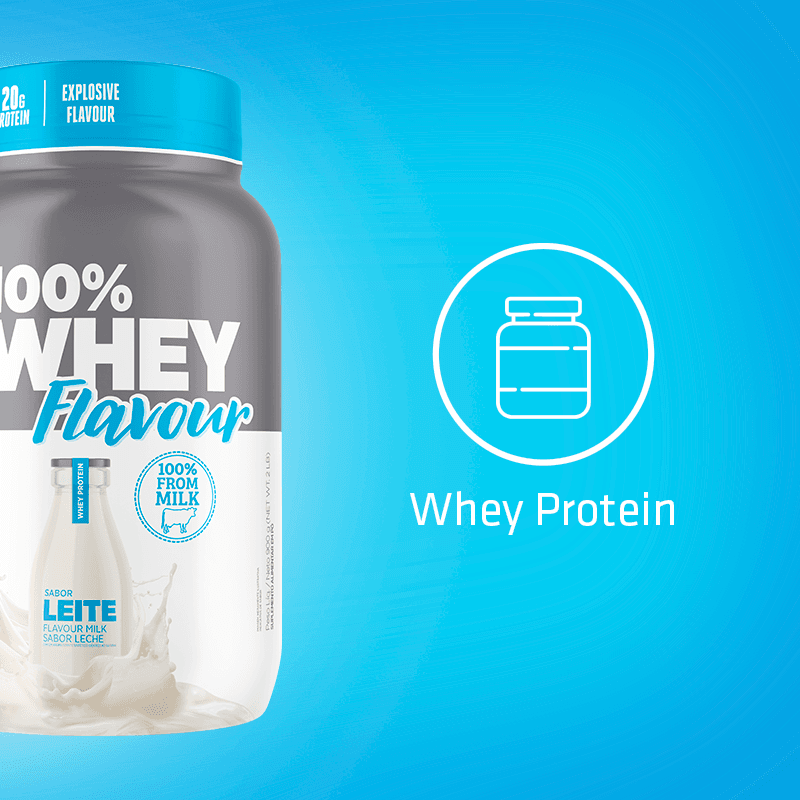 100% Whey Flavour Leite Atlhetica Nutrition Pote 900g
