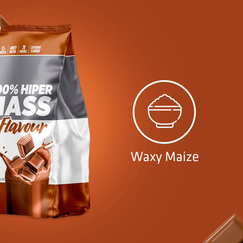 100% Hiper Mass Flavour Chocolate Atlhetica Nutrition 2,5kg