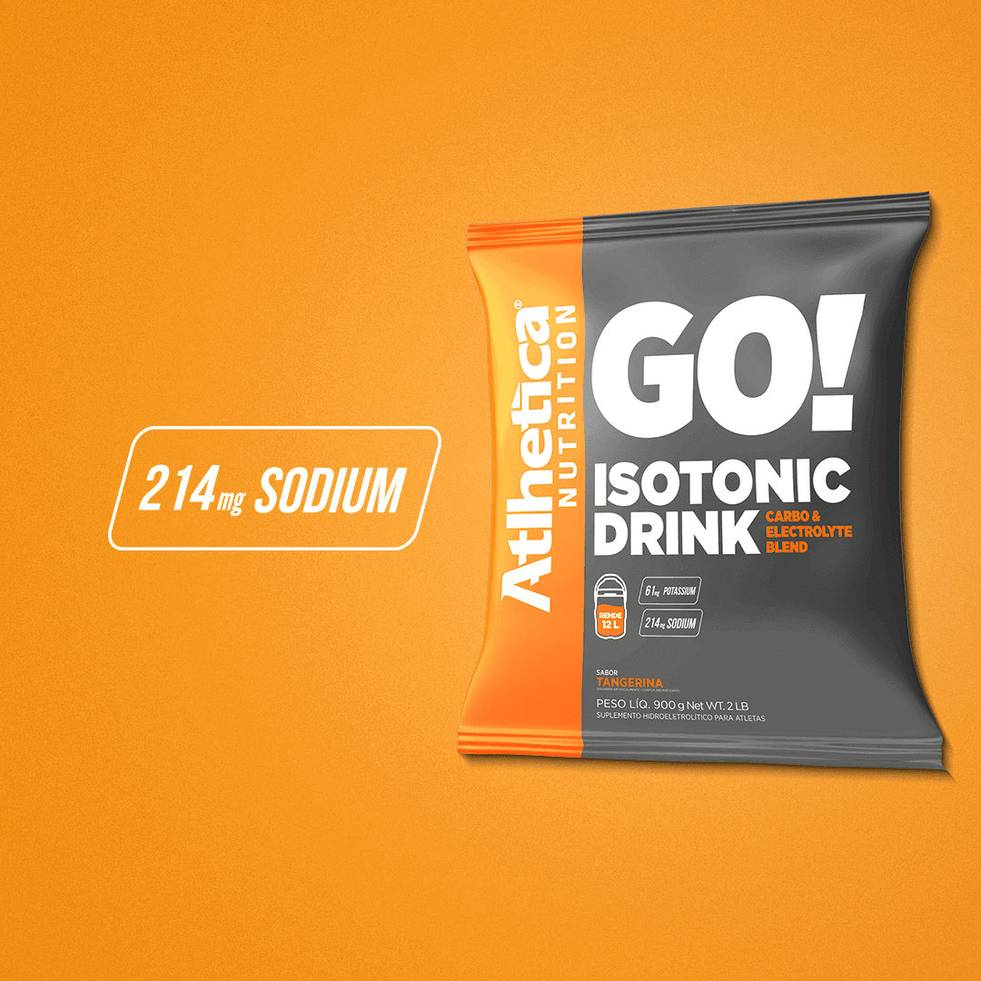 GO! Isotonic Drink Tangerina Nutrition 900g