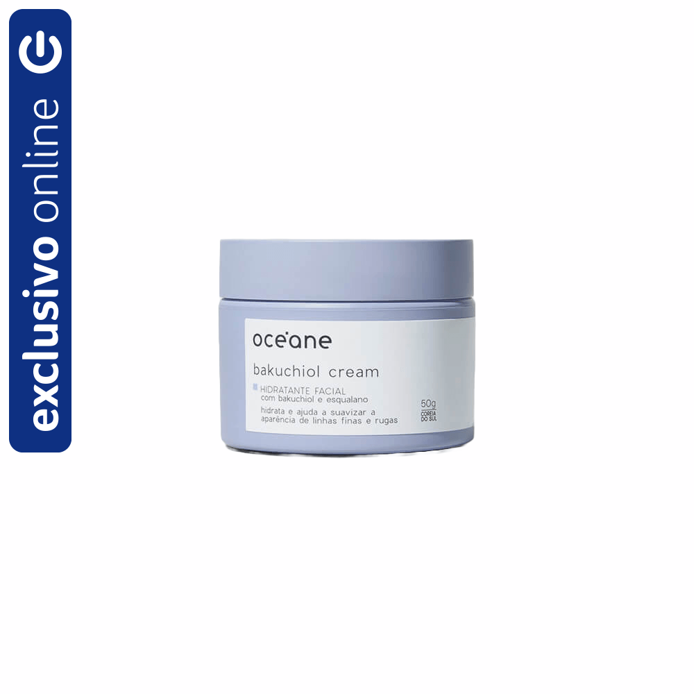 Hidratante Facial com Fito-Retinol e Esqualano - Bakuchiol Cream 50g