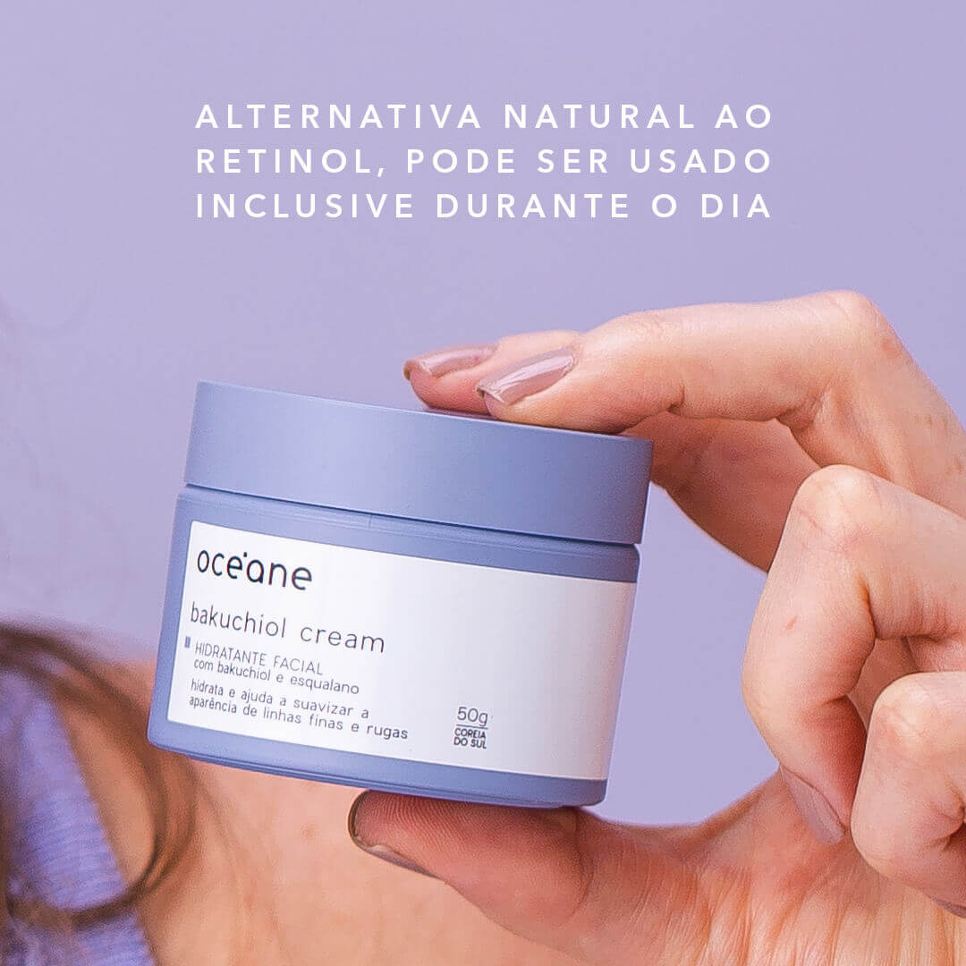 Hidratante Facial com Fito-Retinol e Esqualano - Bakuchiol Cream 50g