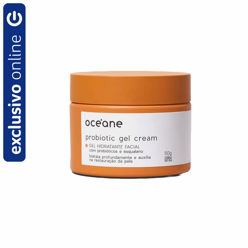 Gel Hidratante Facial Océane Com Probióticos E Esqualano 50g