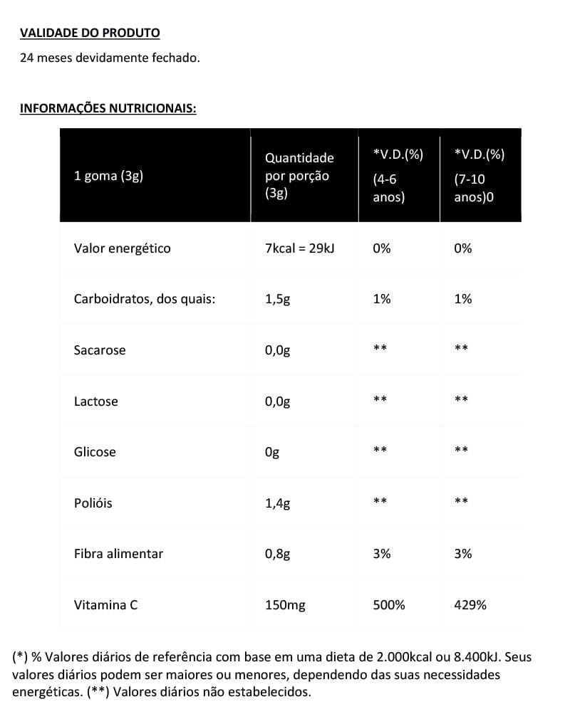 Vitamini C Gummy Essential Nutrition 60 Gomas