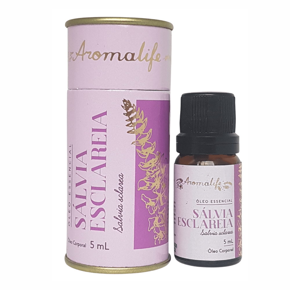Óleo Essencial De Sálvia Escláreia Aromalife 5Ml