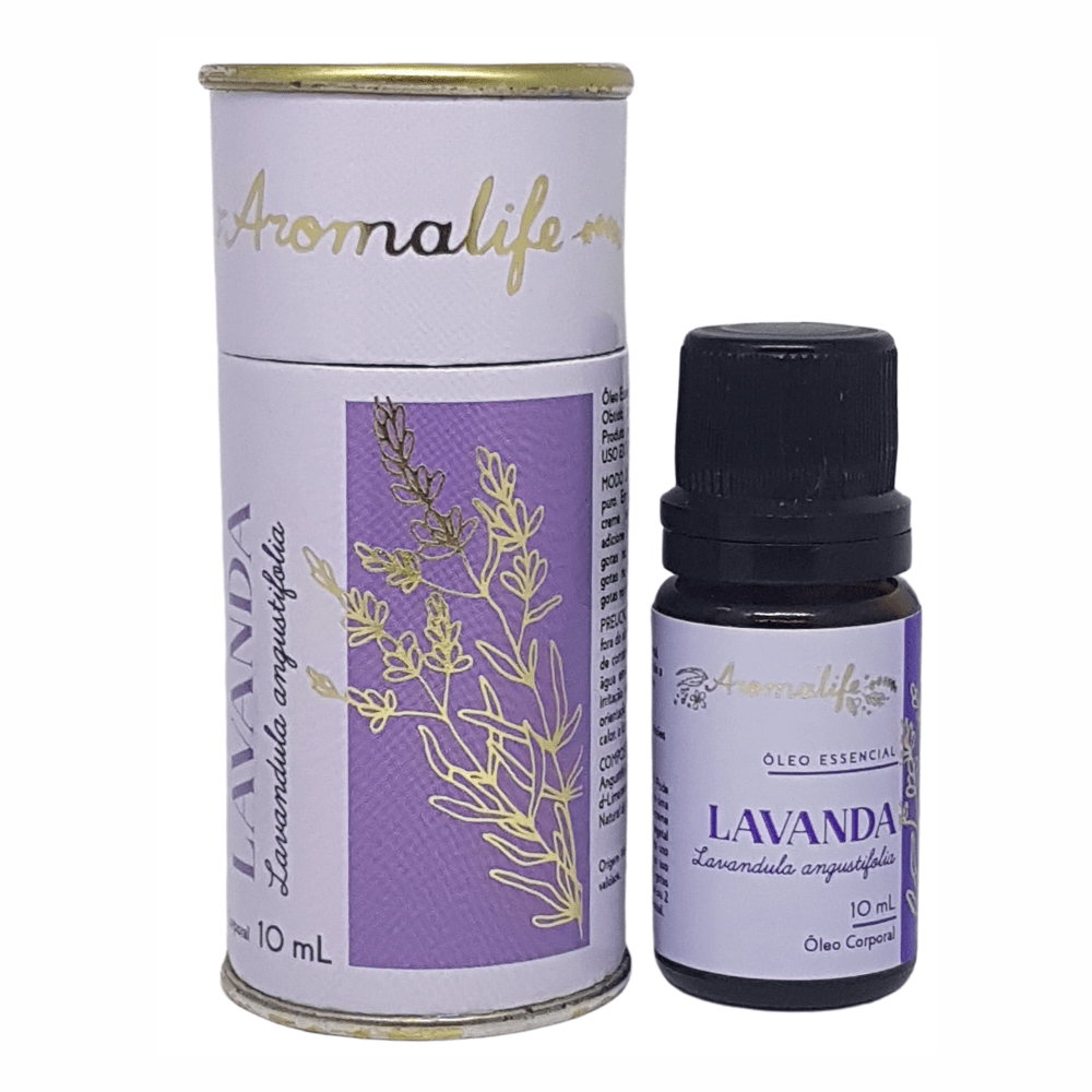 Óleo Essencial De Lavanda Bulgária Aromalife 10Ml