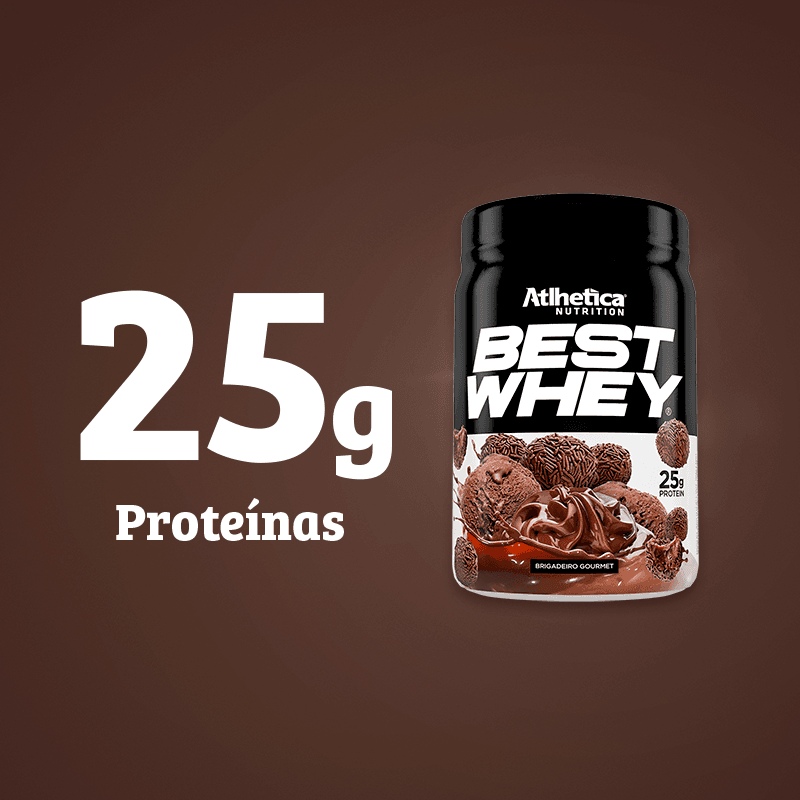 Best Whey Protein Brigadeiro Gourmet Atlhetica Nutrition 450g