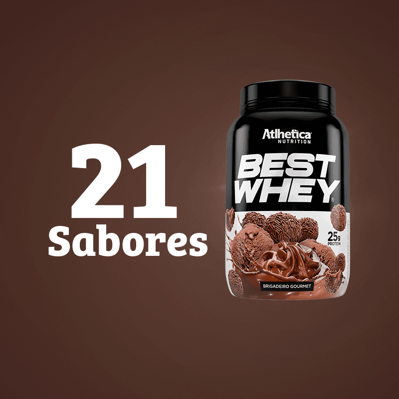 Best Whey Protein Brigadeiro Gourmet Atlhetica Nutrition 900g