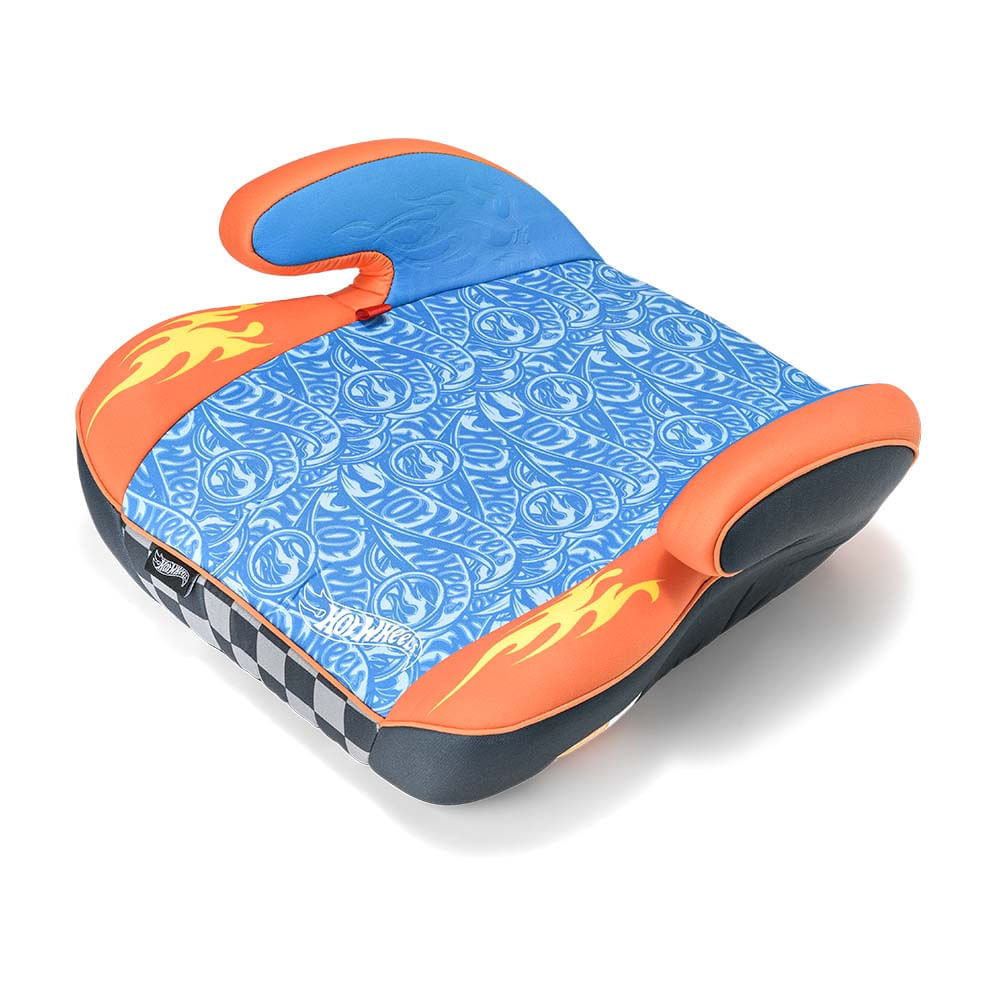 Assento Para Auto Booster Hot Wheels 22 A 36kgs Azul Fisher Price