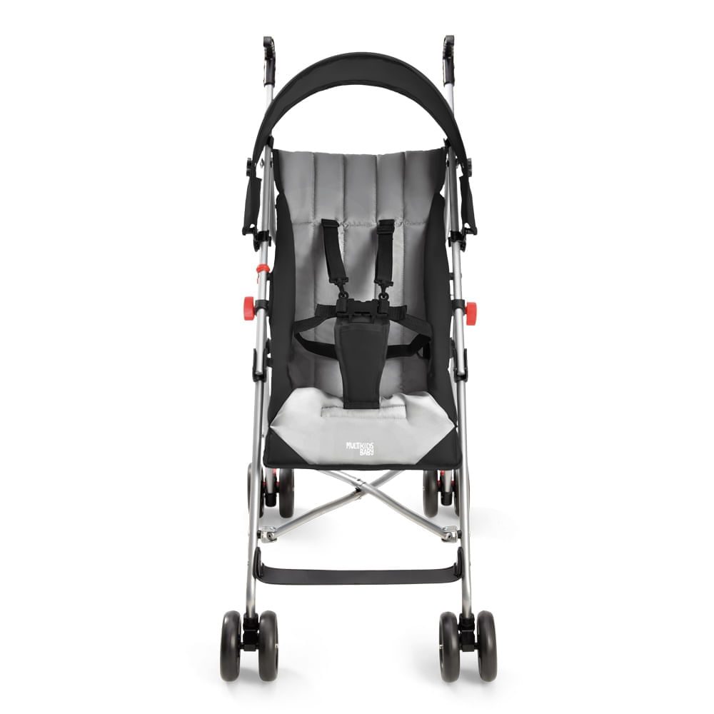 Carrinho Guarda-chuva Venice 15kgs Preto E Cinza Multikids Baby