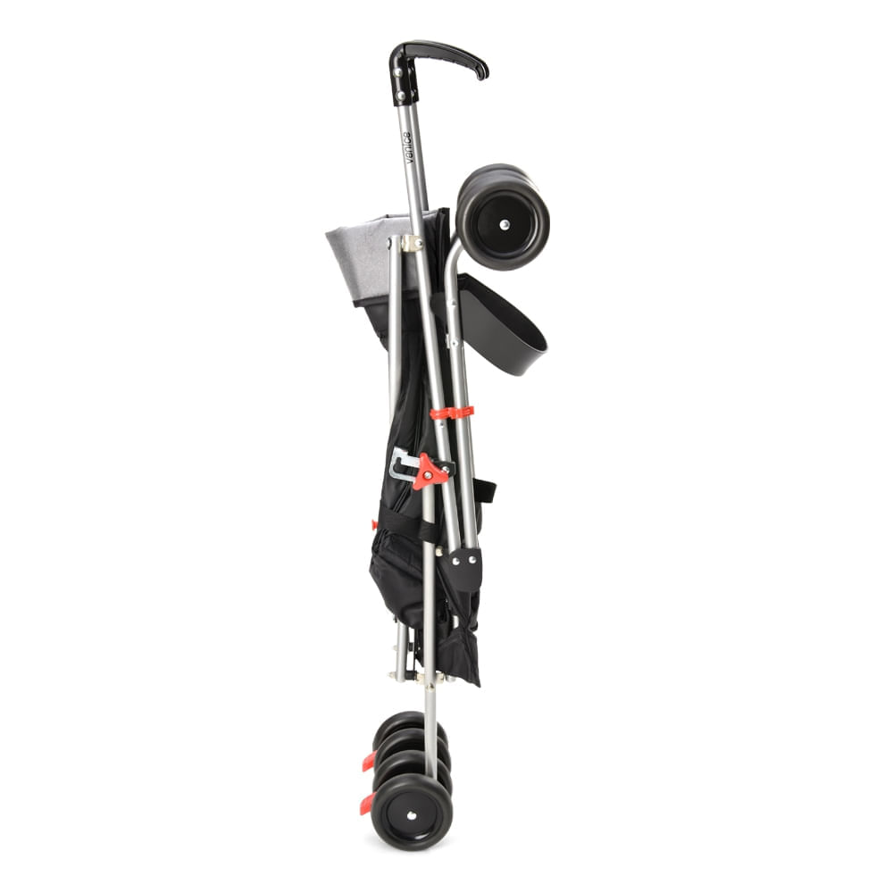Carrinho Guarda-chuva Venice 15kgs Preto E Cinza Multikids Baby