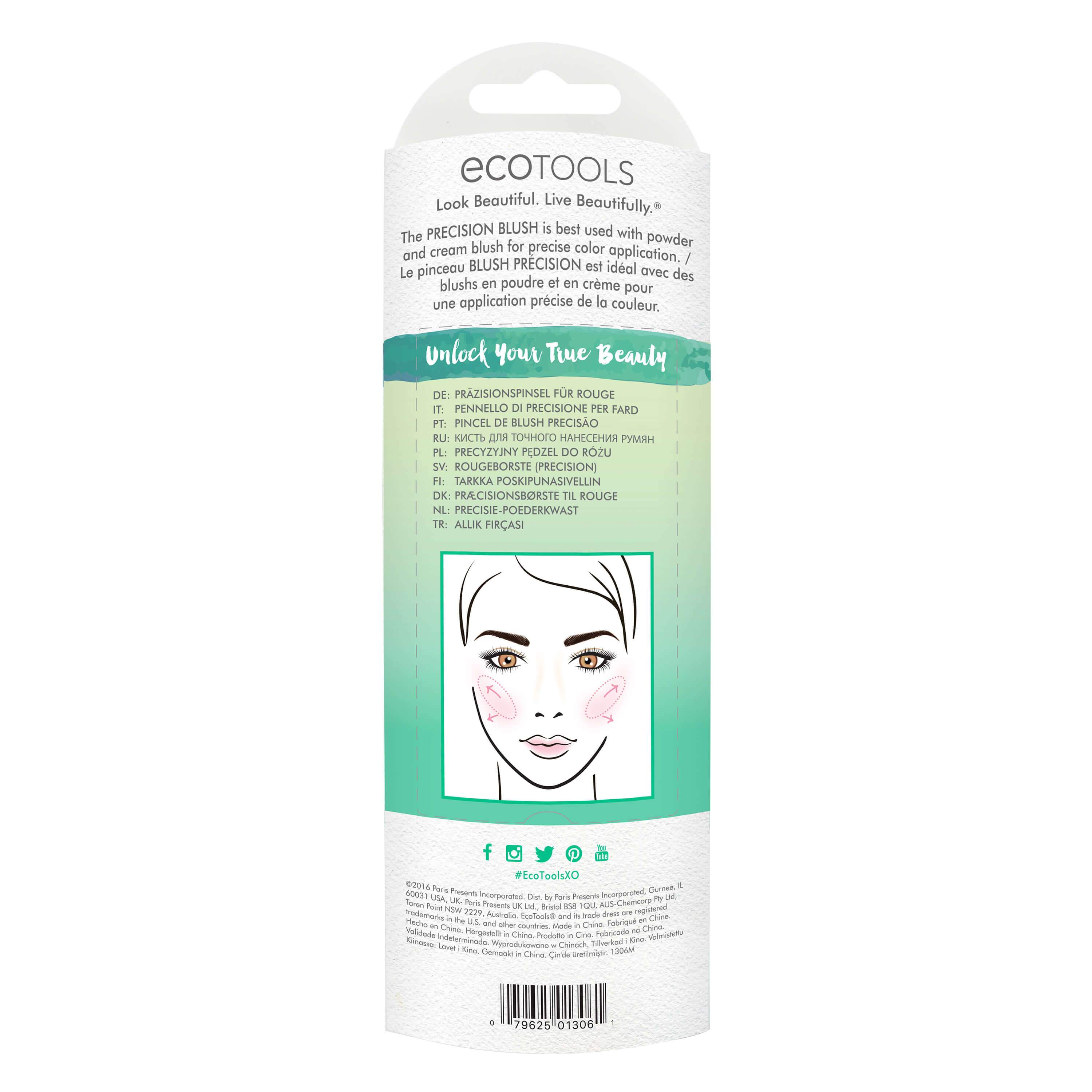 Pincel Para Blush Ecotools Precision