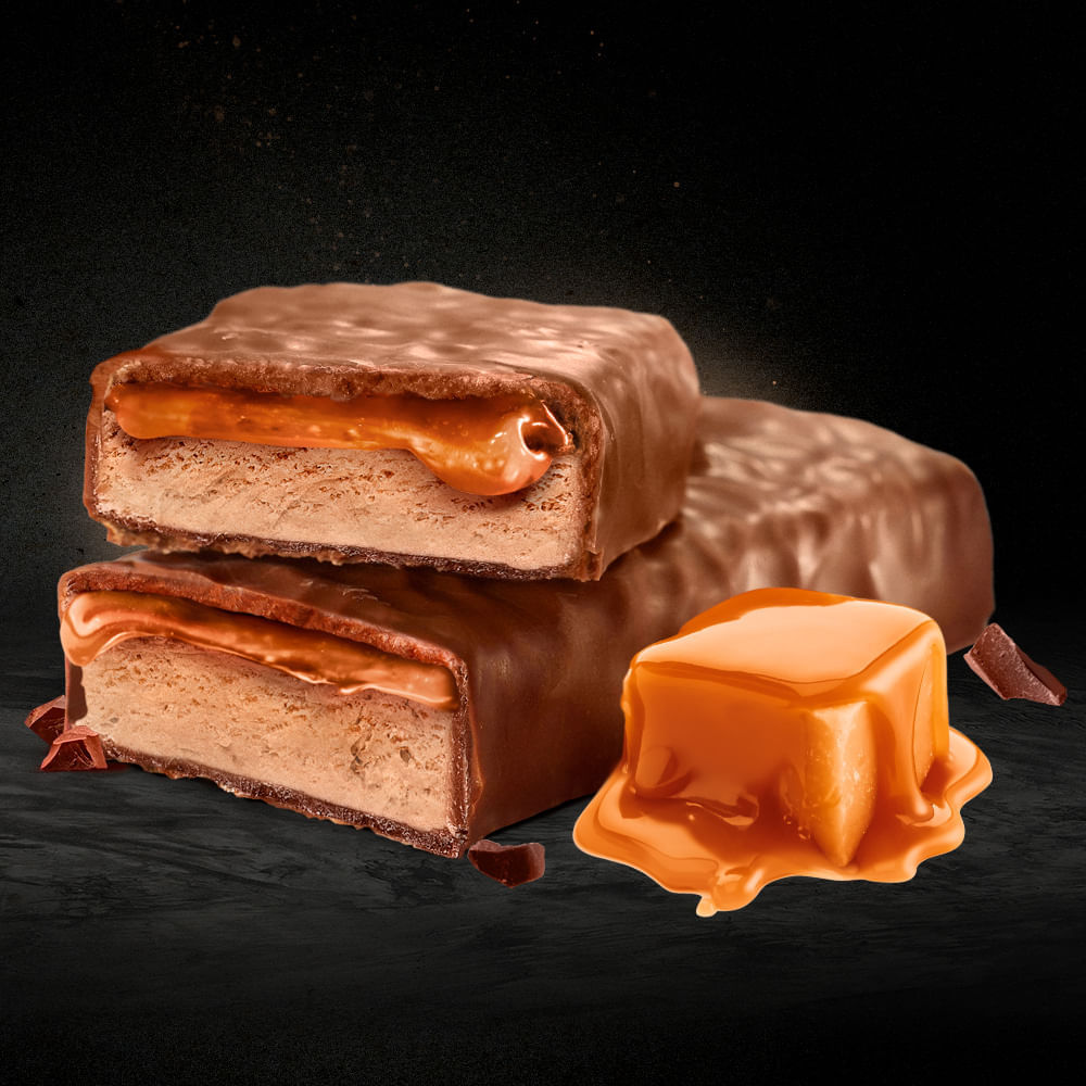 Best Whey Bar 15g Protein Crocante de Caramelo Atlhetica Nutrition 12 Un. de 62g