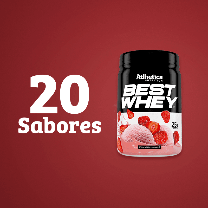 Best Whey Protein Atlhetica Nutrition Strawberry Milk Shake 450g