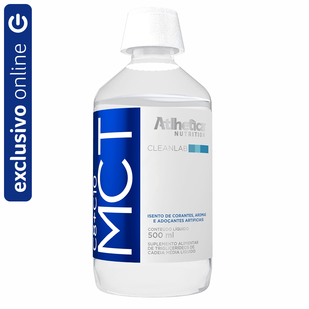 Cleanlab MCT C8+C10 Atlhetica Nutrition 500ml