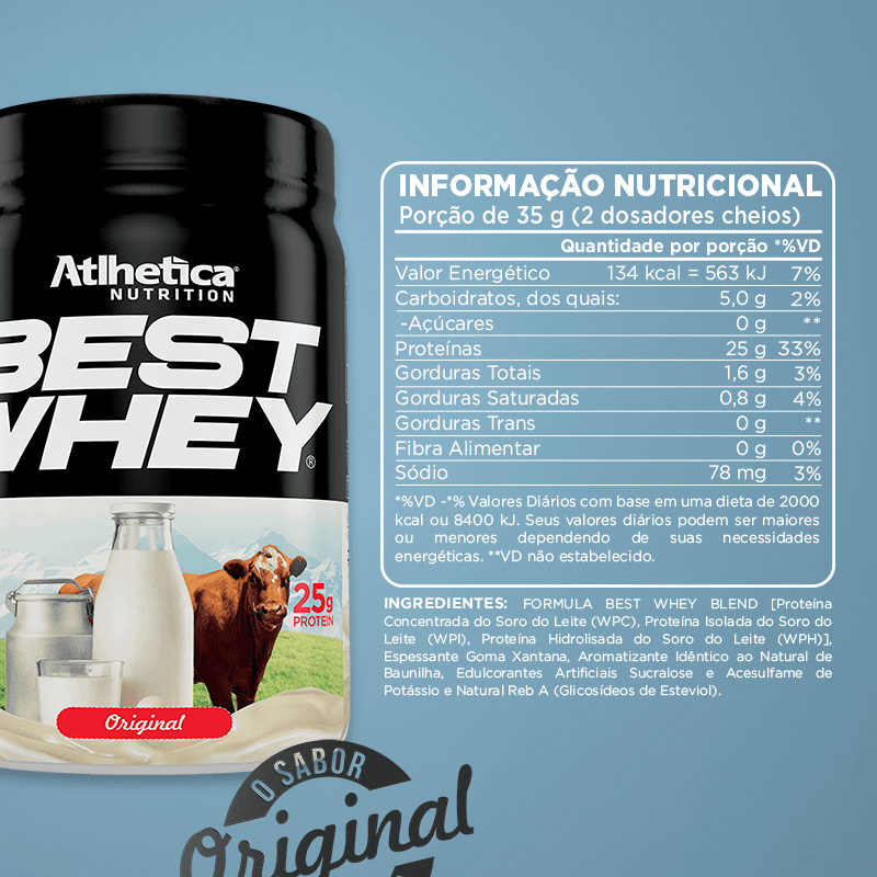Best Whey Protein Atlhetica Nutrition Original 450g