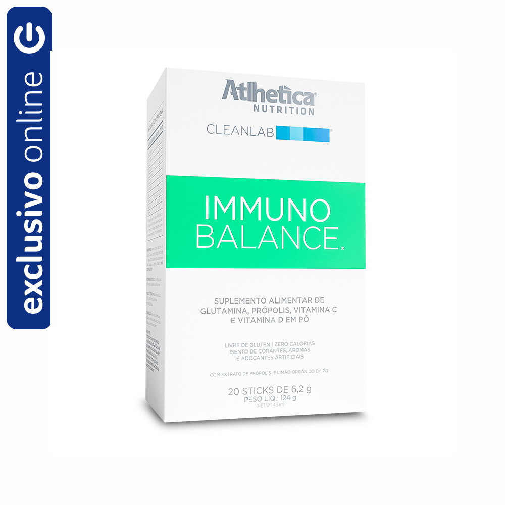Cleanlab Immuno Balance Atlhetica Nutrition 20 Sticks De 6,2g
