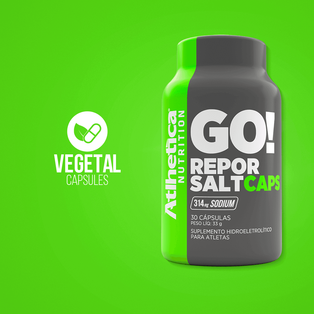 GO! Repor Salt Atlhetica Nutrition 30 Cápsulas