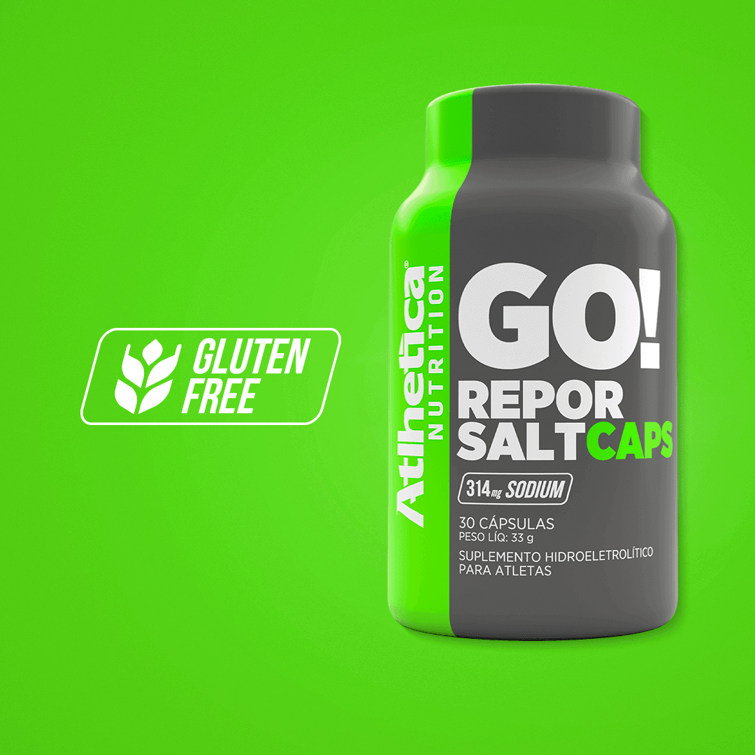 GO! Repor Salt Atlhetica Nutrition 30 Cápsulas