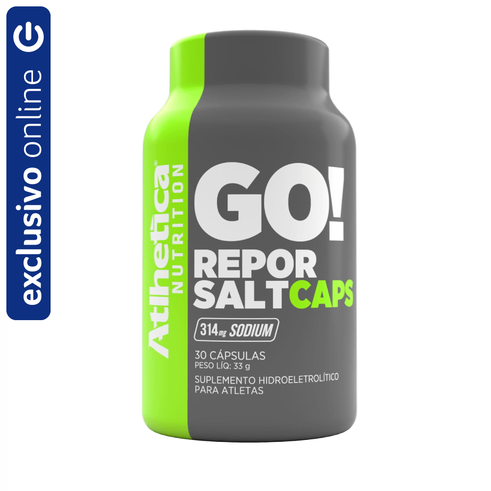 GO! Repor Salt Atlhetica Nutrition 30 Cápsulas