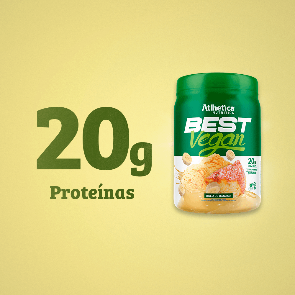 Best Vegan Protein Atlhetica Nutrition Bolo De Banana 500g