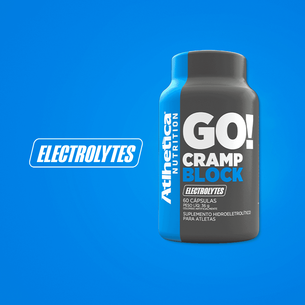 GO! Cramp Block Atlhetica Nutrition 60 Cápsulas