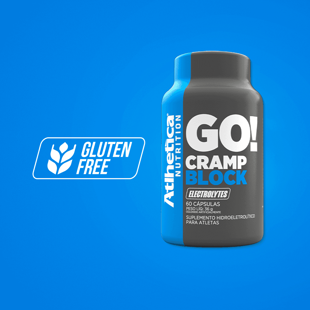 GO! Cramp Block Atlhetica Nutrition 60 Cápsulas