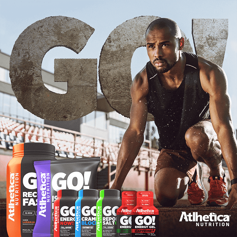 GO! Cramp Block Atlhetica Nutrition 60 Cápsulas
