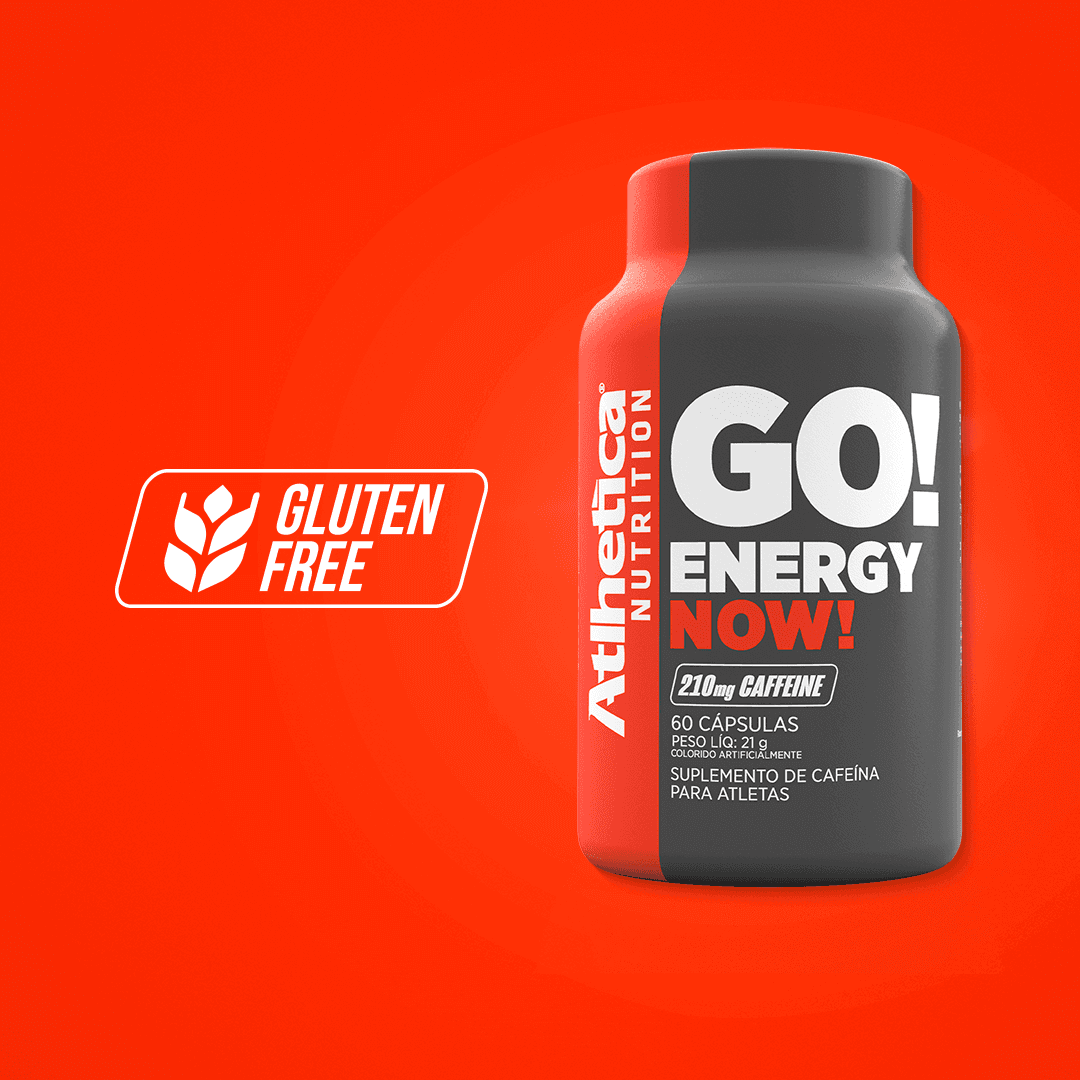 GO! Energy Now Cafeína Atlhetica Nutrition 210mg