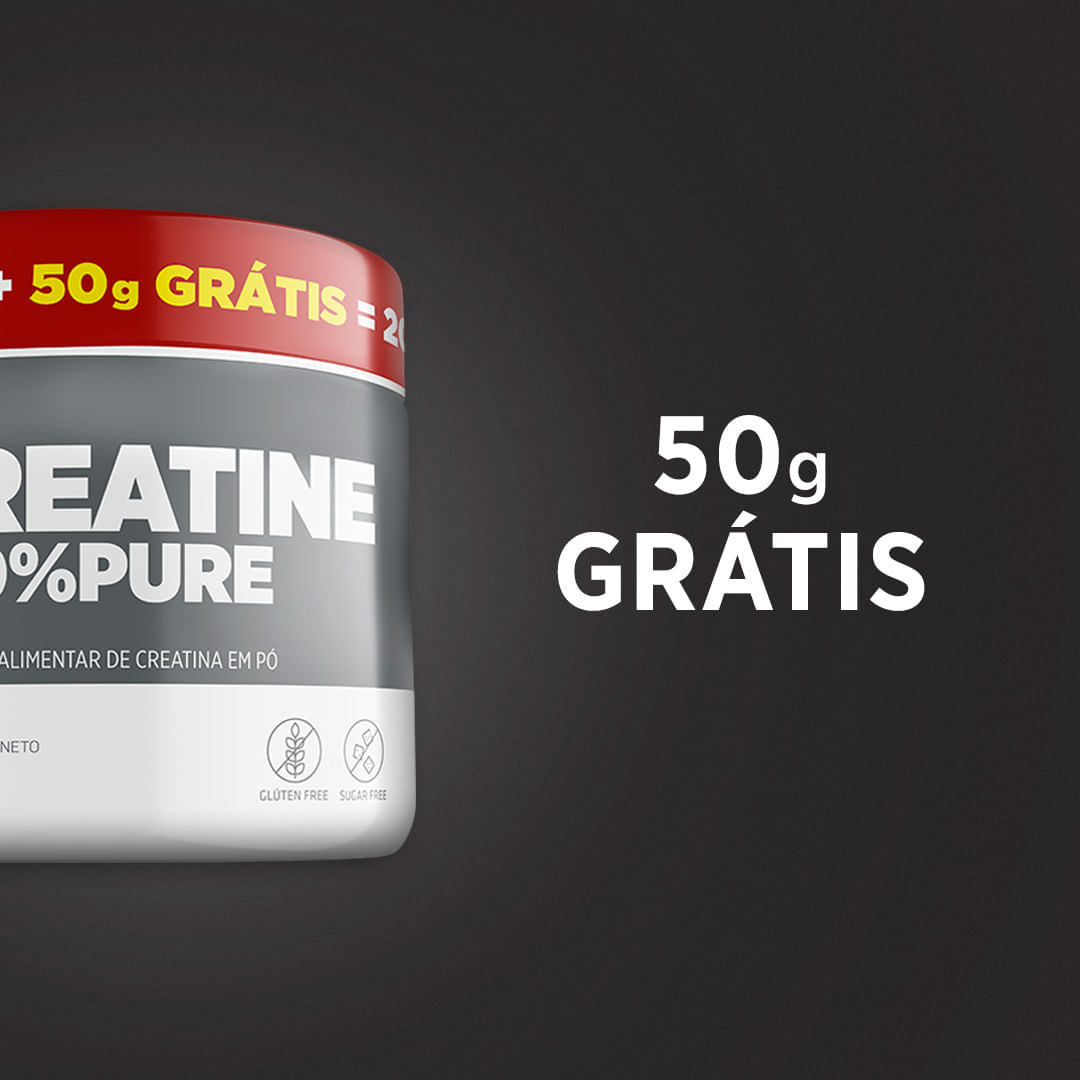 Creatine 100% Pure Atlhetica Nutrition Natural 150g + 50g