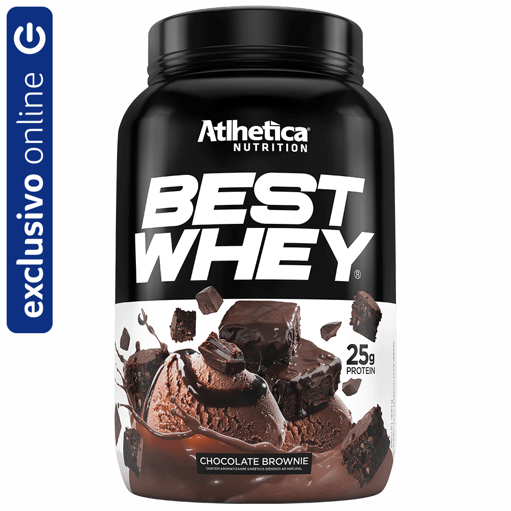 Best Whey Protein Atlhetica Nutrition Brownie Chocolate 900g