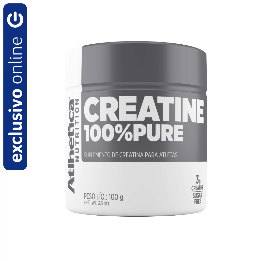 Creatine 100% Pure Natural Atlhetica Nutrition 100g