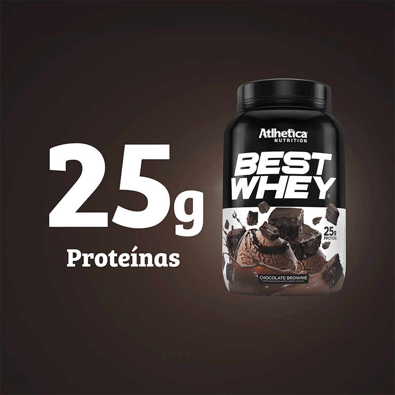 Best Whey Protein Atlhetica Nutrition Brownie Chocolate 900g
