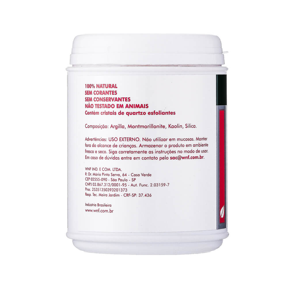 Argila Facial Profissional Vermelha WNF 150g