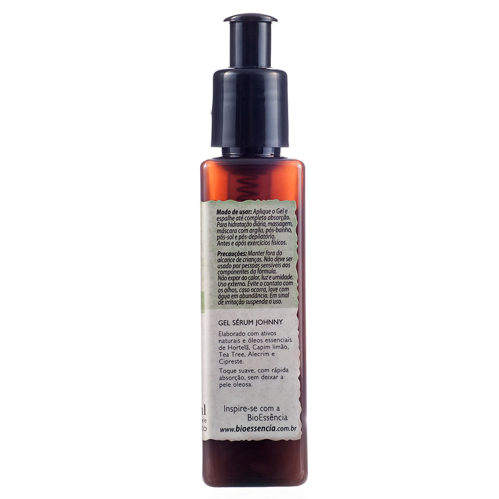Gel Sérum Hidratante Natural Johnny BioEssência 100ml