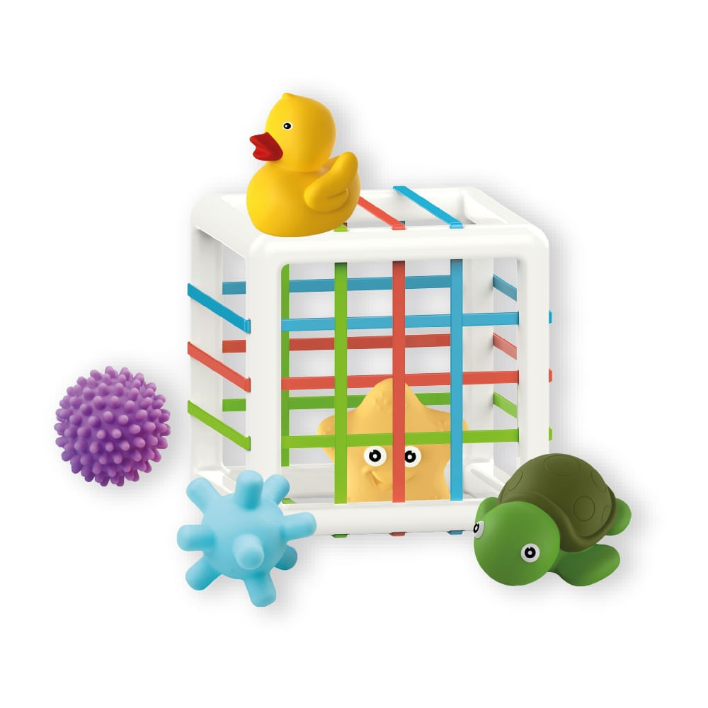 Cubo Elástico Multikids Baby Com 5 Blocos