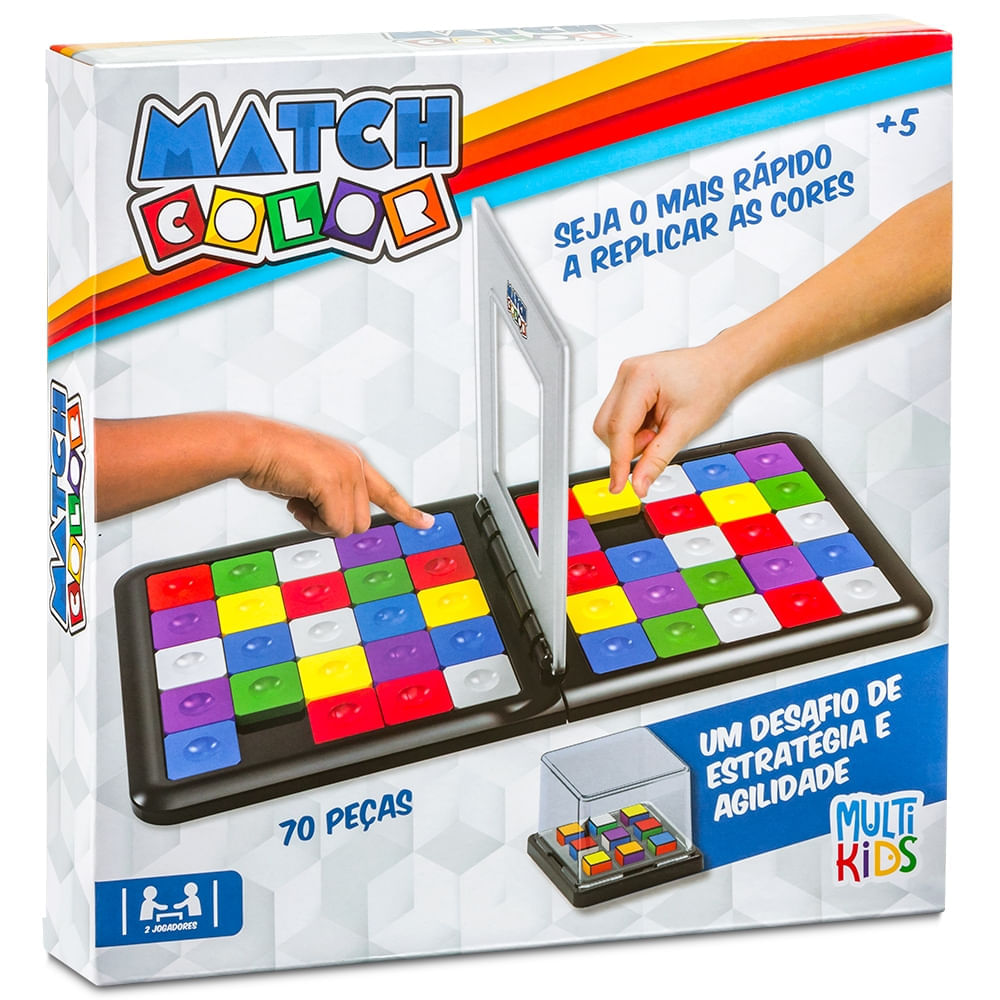 Jogo Match Multikids Color