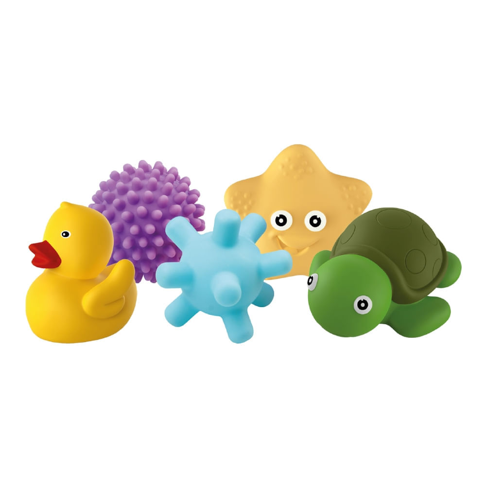 Cubo Elástico Multikids Baby Com 5 Blocos