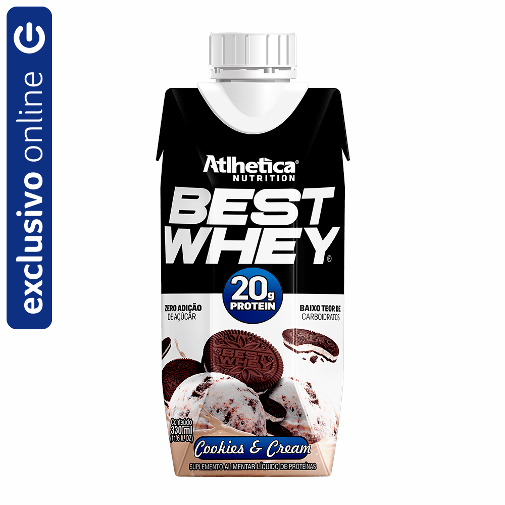 Best Whey RTD Cookies&Cream Atlhetica Nutrition 330ml