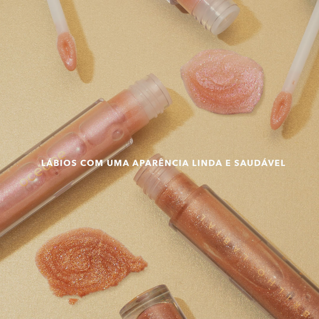 Brilho Labial Marília Mendonça By Océane Lip Gloss Rose 3,8g