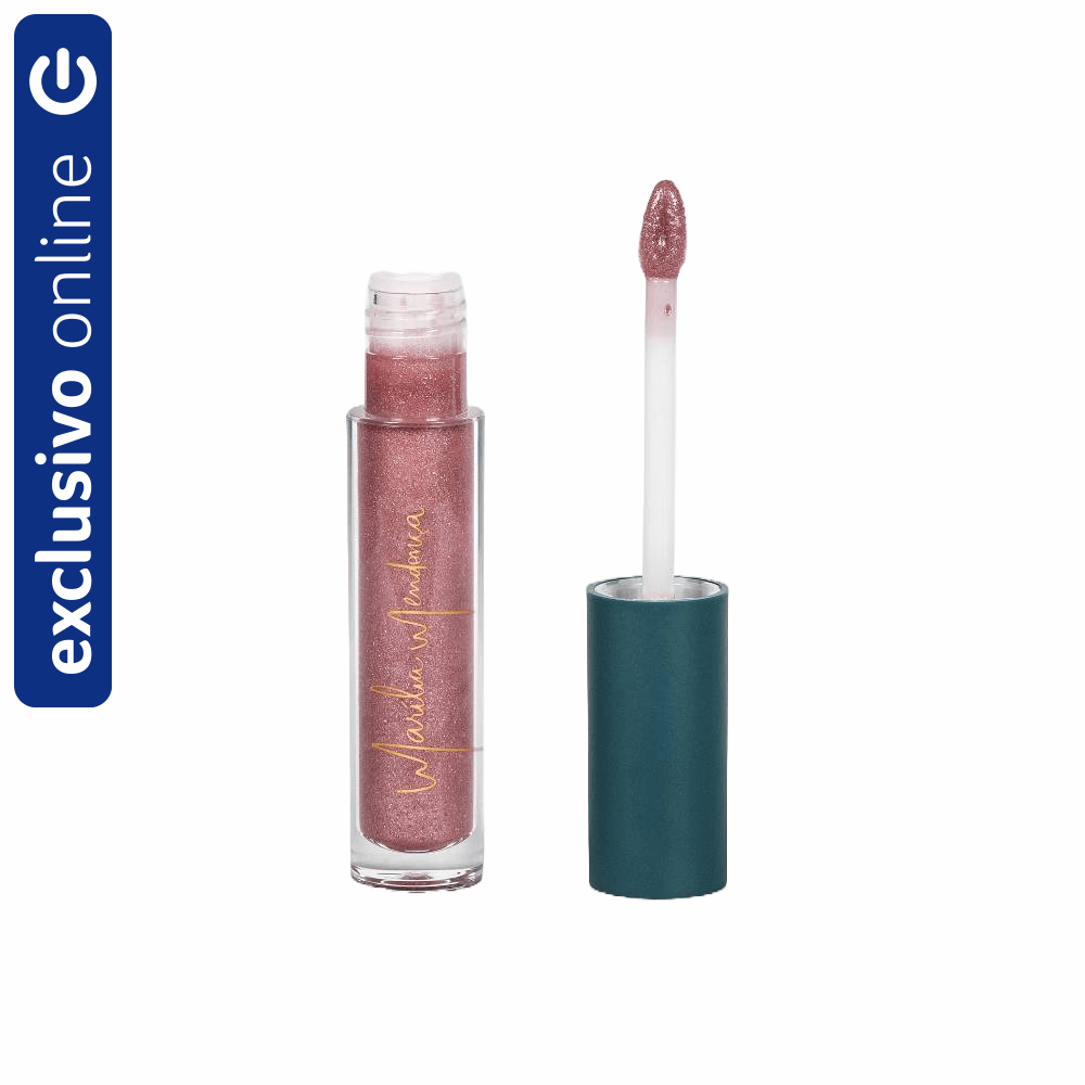 Brilho Labial Marília Mendonça By Océane Lip Gloss Rose 3,8g