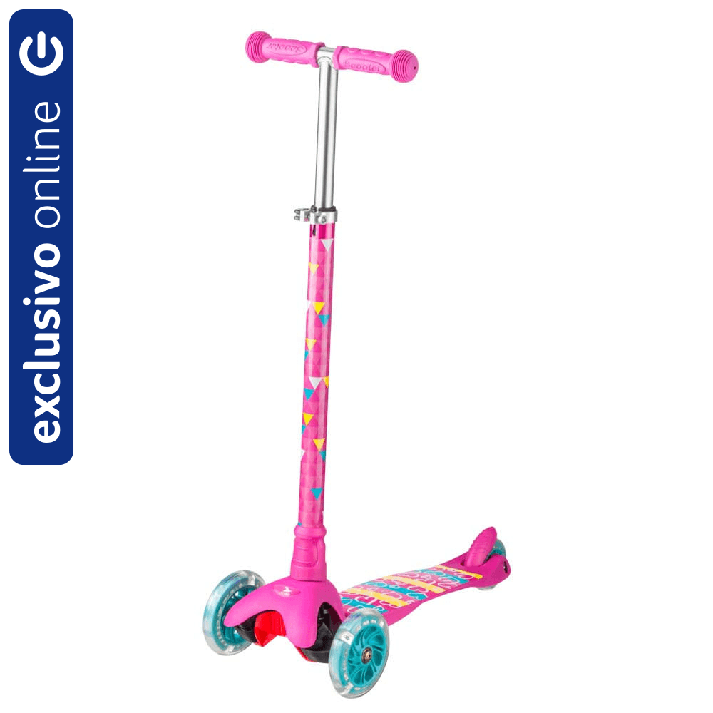 Patinete 3 Rodas Atrio Led Princesas