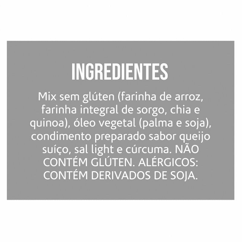 Snacks Multigrãos Belive Queijo 35g
