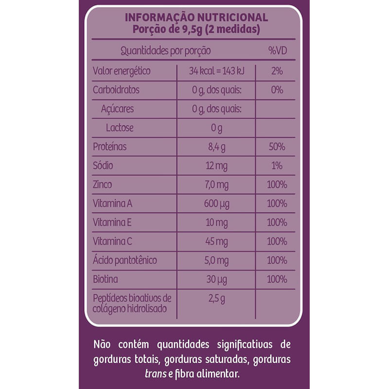 Colágeno Verisol Sabor Neutro Sanavita + Ácido Hialurônico 285G