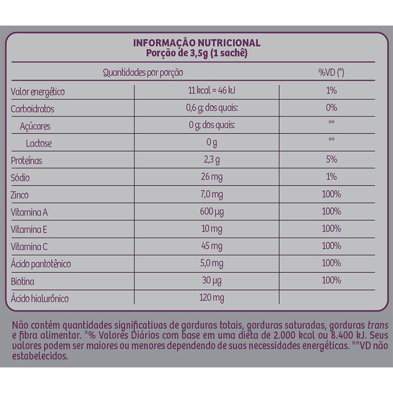 Hyaluronic Verisol Cranberry e Limão Sanavita 105g Com 30 Sachês