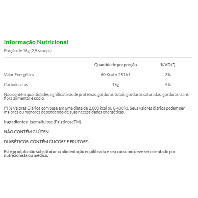 Palatinose Integralmedica 300g