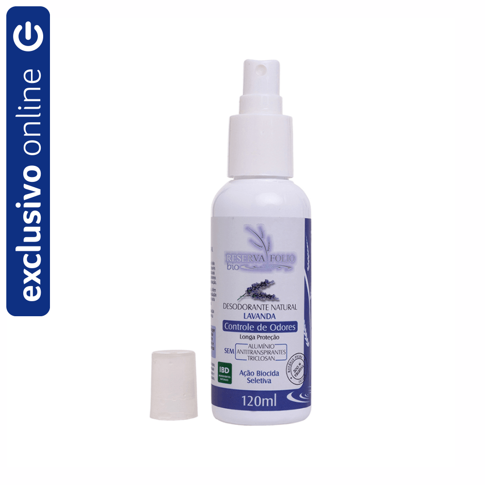 Desodorante Spray Reserva Folio Natural Lavanda 120Ml