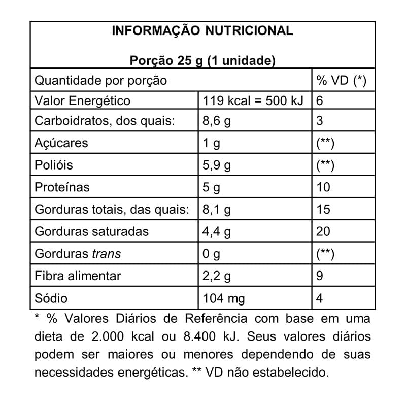 Choco Wafer Chocolate Vegetal Mais Mu 25g