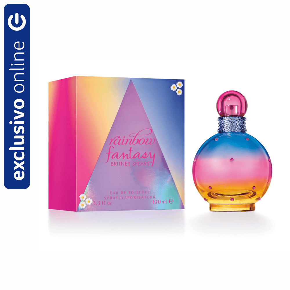Britney Spears Fantasy Rainbow Eau De Toilette Perfume Feminino 100Ml