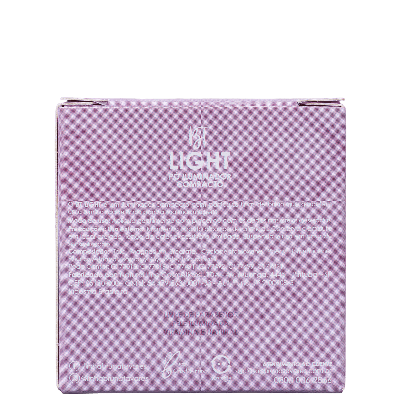 Pó Iluminador Bruna Tavares Light Lunar 5g
